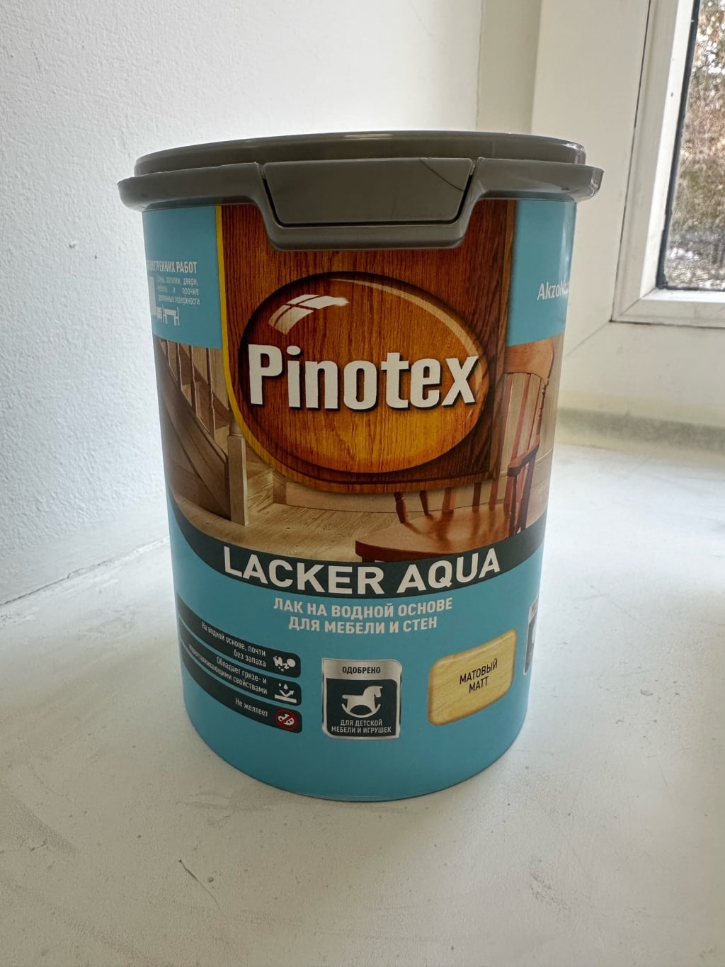 Pinotex Lacker Aqua - Для детской мебели лучше не найти