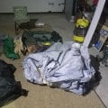 Получил палатку пока без печи